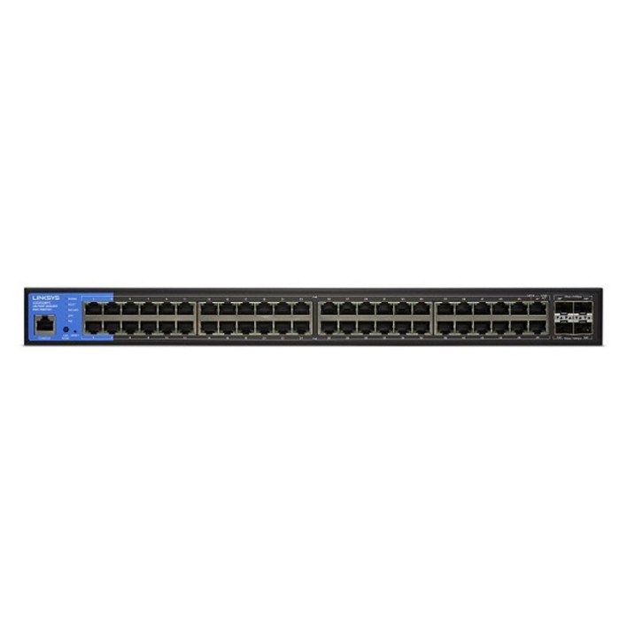 링크시스 48포트 PoE 1000Mbps10G 4SFP 스위칭허브, 1개 링크시스 48포트 PoE 1000Mbps10G 4SFP 스위칭허브, 1개
