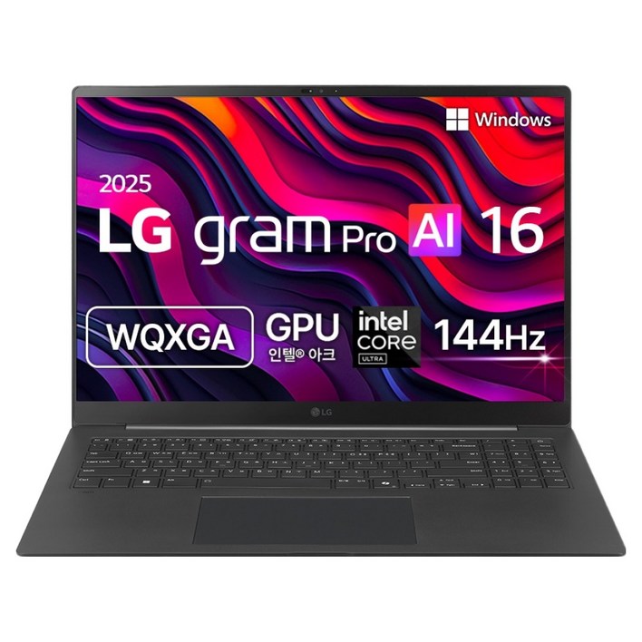 LG전자 2025 그램 프로 AI 16 코어Ultra5