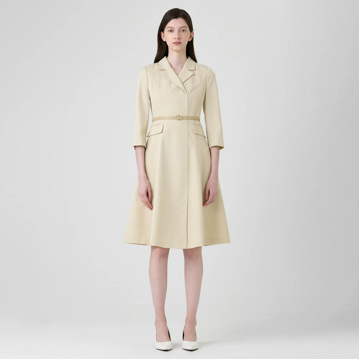 KL 클리오 체크 A라인 원피스