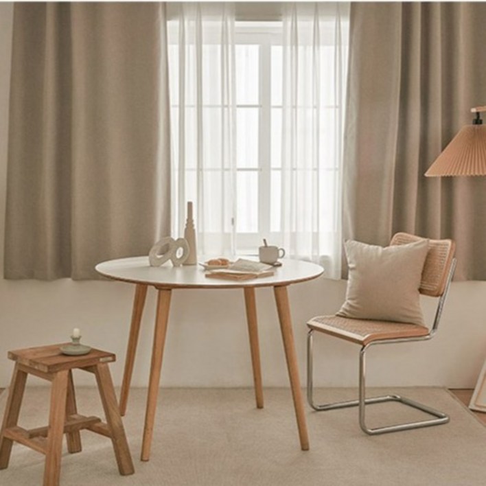 데코뷰 햇빛차단 양면 암막 작은창커튼 평식