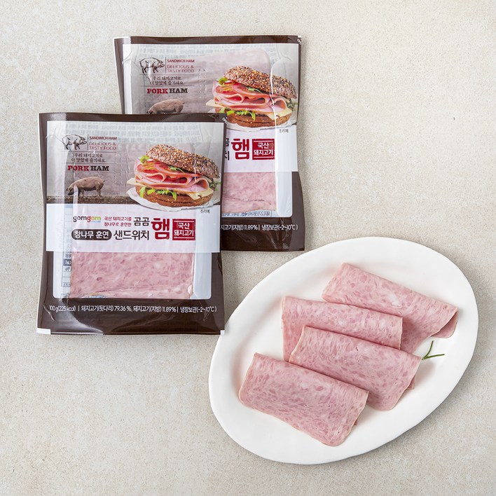 로켓프레시 곰곰 참나무 훈연 샌드위치햄