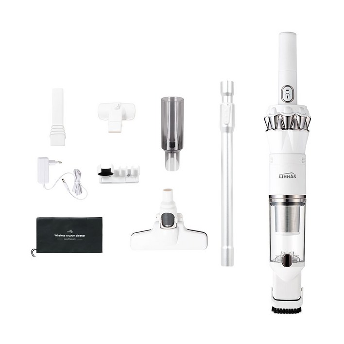 리하스 미니 무선 청소기 TEB4120, 화이트, TEB4120