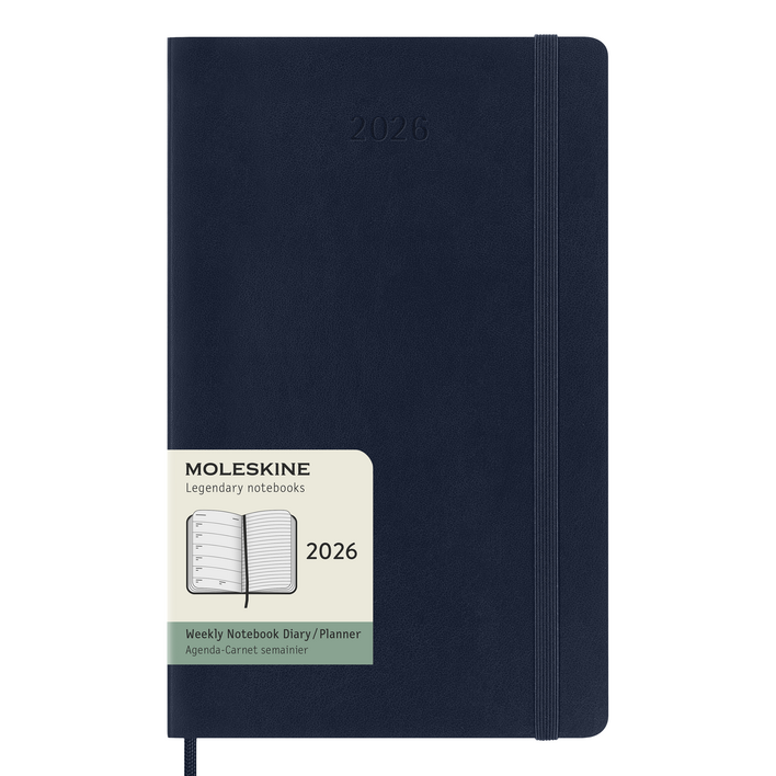 몰스킨 2026년 클래식 위클리 다이어리 12개월 소프트커버