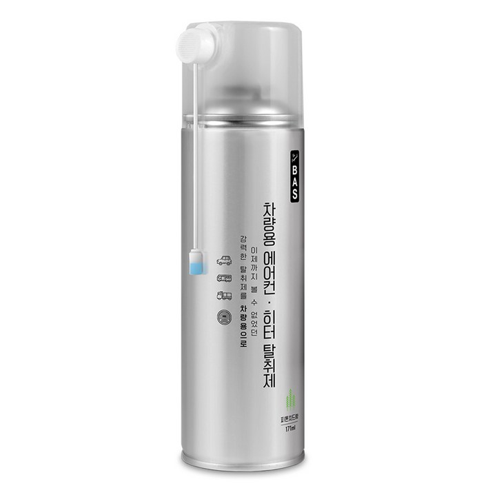 BAS 차량용 에어컨히터 탈취제, 171ml, 1개 BAS 차량용 에어컨히터 탈취제, 171ml, 1개