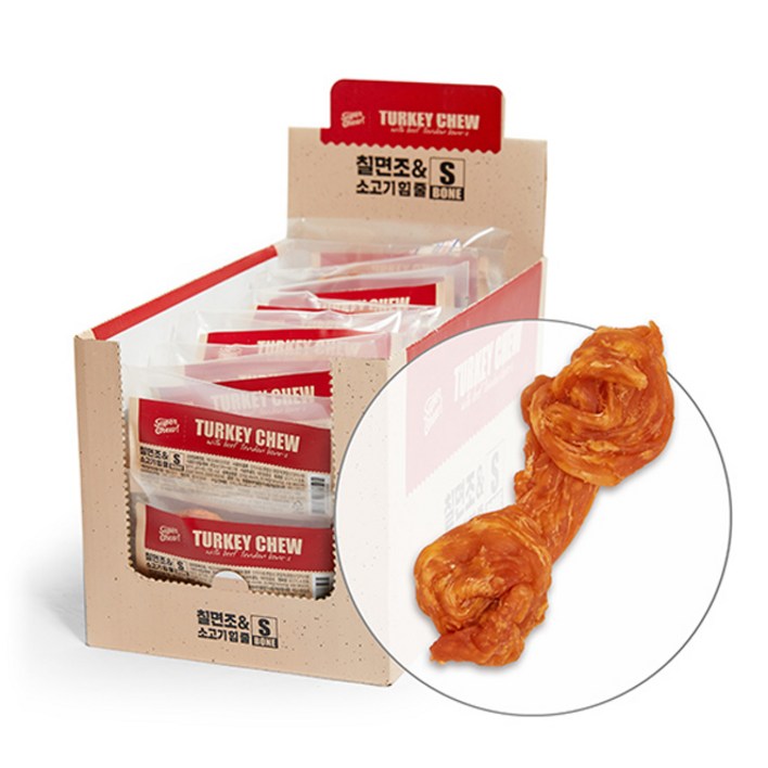슈퍼츄 강아지 터키츄 건조간식 본S
