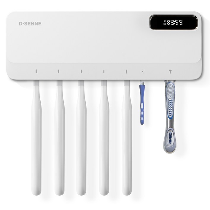 디센느 UVC 온열 건조 칫솔 거치형 살균기