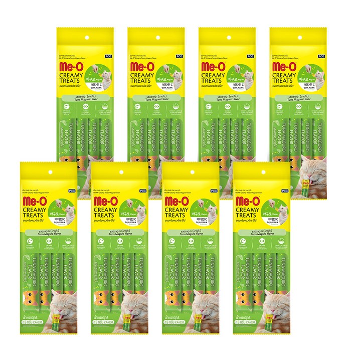 MeO 크리미 고양이 간식 15g x 4p