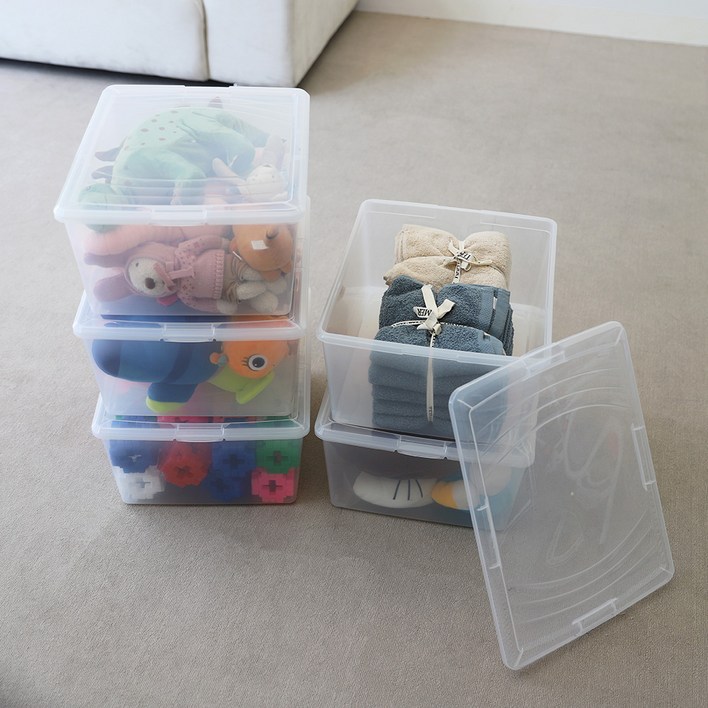 아이리스 국내 제조 다용도 수납박스 대형 OCAL