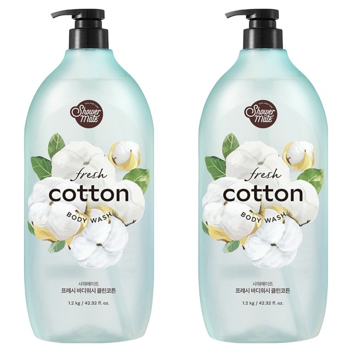 샤워메이트 바디워시 클린코튼