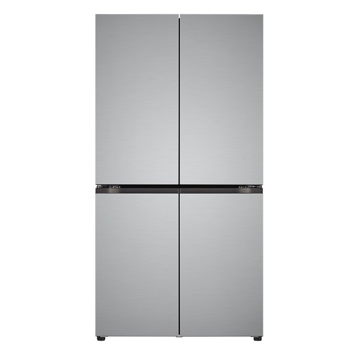 LG전자 오브제컬렉션 양문형 4도어 냉장고 메탈 디오스 베이직 방문설치 lg냉장고4도어