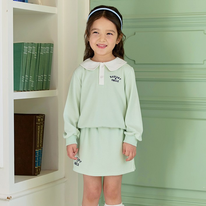 베베쥬 소프트치마바지 상하의 세트