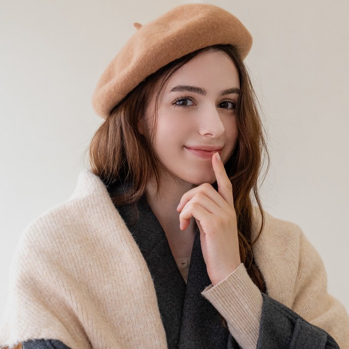 여성용 숄카라 니트 머플러 겨울 데일리 어깨숄