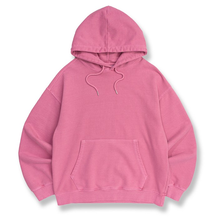 일루소 600G 피그먼트 워싱 후드티