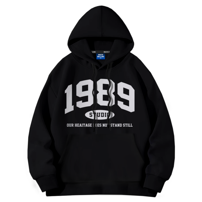 sicco 몰토벨리노 ST 기모 1989스튜디오 특양면 베이직 후드티