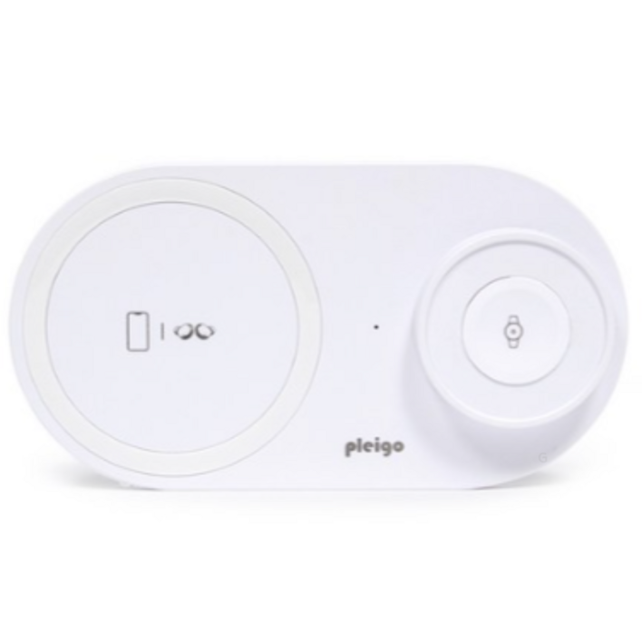 플레이고 3in1 고속 멀티 슬림 패드 애플워치용 무선 충전기 A117