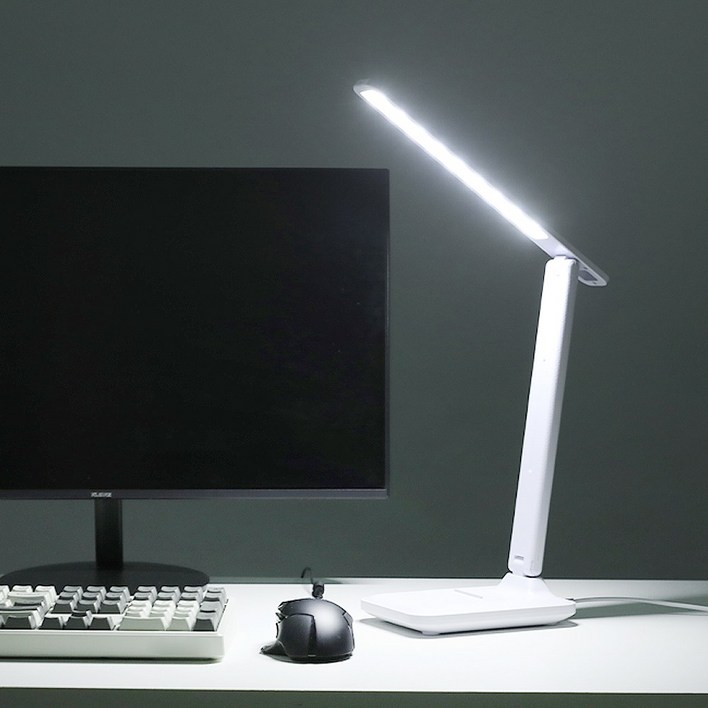 로아 LED USB 스탠드 책상 조명 밝기조절 공부 독서등