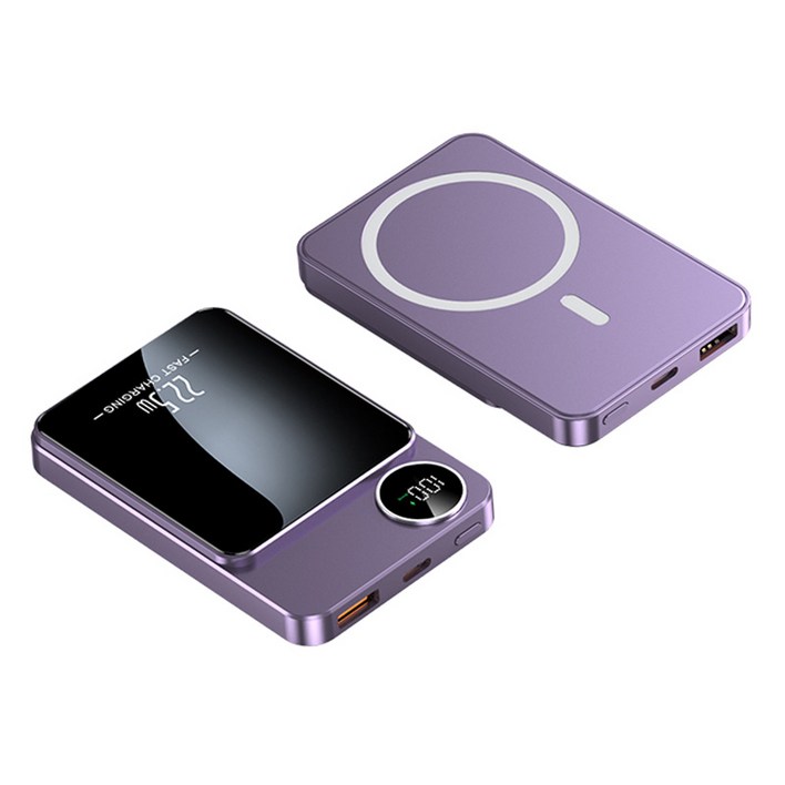 대용량 15W무선충전 PD22.5W QC3.0 맥세이프 호환 맥세이프보조배터리 10000mAh