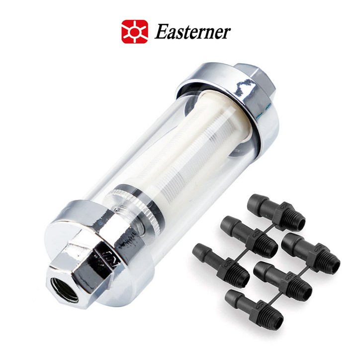 선외기 투명 인라인 연료필터  수분 침전물 필터