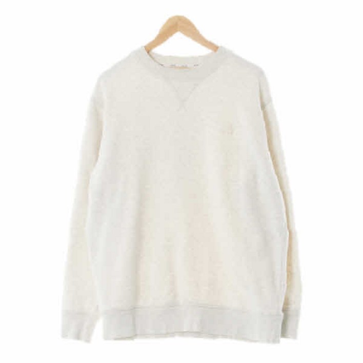 4935 빈폴 멜란지아이보리 면 스몰심볼로고맨투맨 105