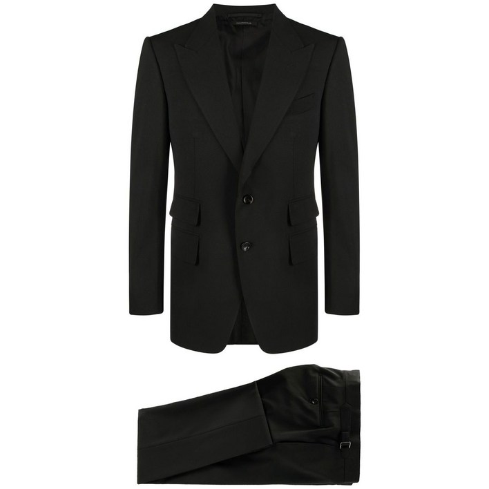 톰포드 셸턴 스트레치 싱글 브레스티드 수트