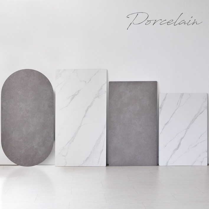 리비니아 포세린 12T 무광 2인 4인 6인 800 1200 1400 1600 1800 포세린 세라믹 상판2colors, 마블그레이, 4인용