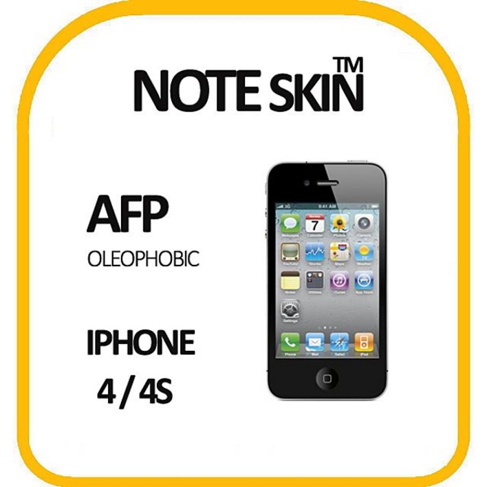 노트스킨 아이폰4S 아이폰4 올레포빅 액정보호필름