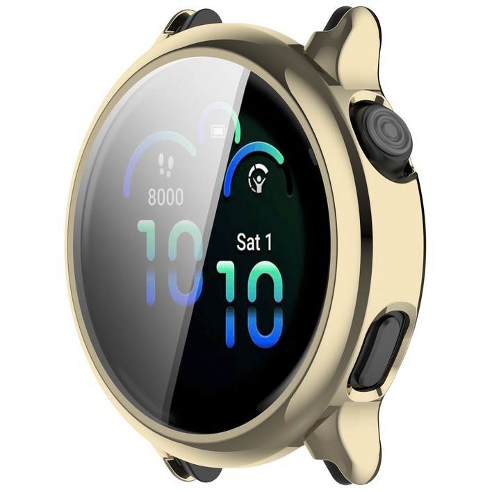 가민 Garmin Vivoactive 6 전용 전면 둘러싼 TPU 전도 보호 케이스  고급스러운 보호 기능으로 팔목에 반짝이는 케이스, 금새, 1개