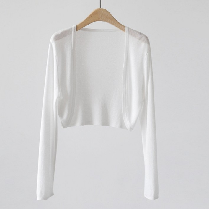 메이킹유 봄여름 크롭 가디건 WA6163쿨링볼레로(~77size 추가)