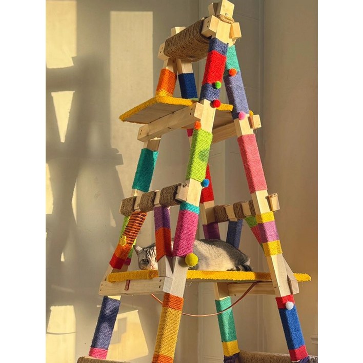 [셀프 만들기] 캣타워 스크래쳐 diy 조립식 커스텀