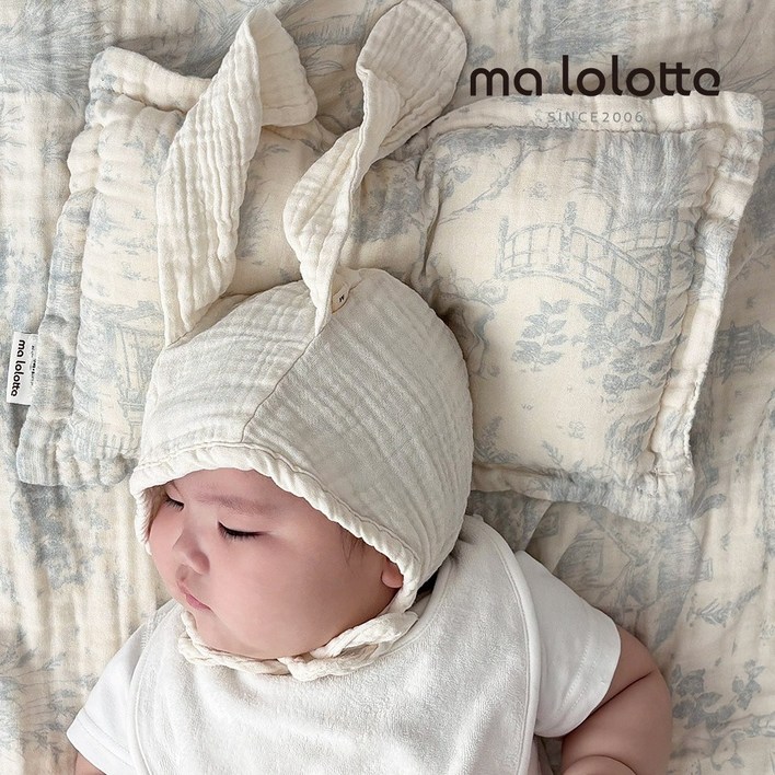 마롤로뜨 아기 말랑베개 뜨왈드주이 신생아 애착 짱구베개