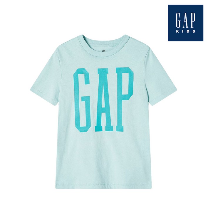 갭키즈 빅 로고 숏 슬리브 티셔츠867981019MT