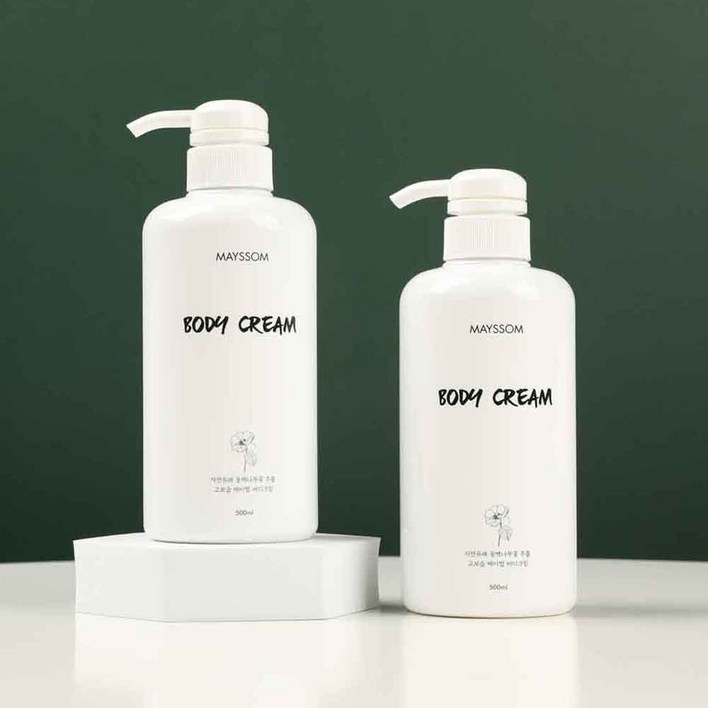 대용량바디크림 트러블진정 주름예방 천연 고보습 메이썸바디크림 500ml, 31, 500ml