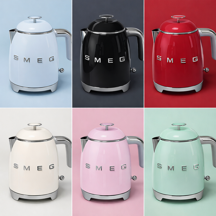 [스메그] 미니 전기포트 KLF05 7가지 색상중 선택 1