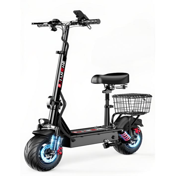 칼리도 초장거리 전동킥보드 접이식 휴대용 안장 출퇴근