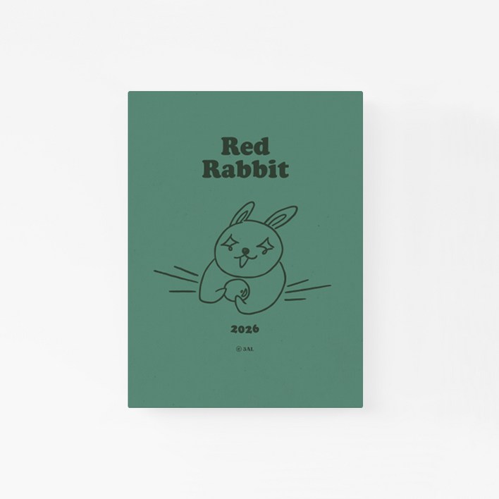 삼알 2026 빨간토끼 다이어리