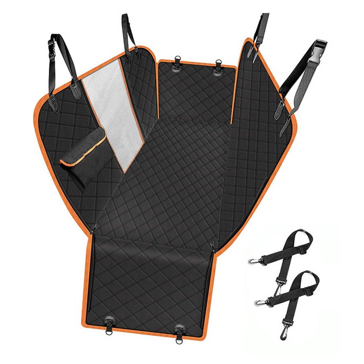 강아지 카시트 확장형 대형견 차시트 차량용 뒷좌석 풀커버 카시트