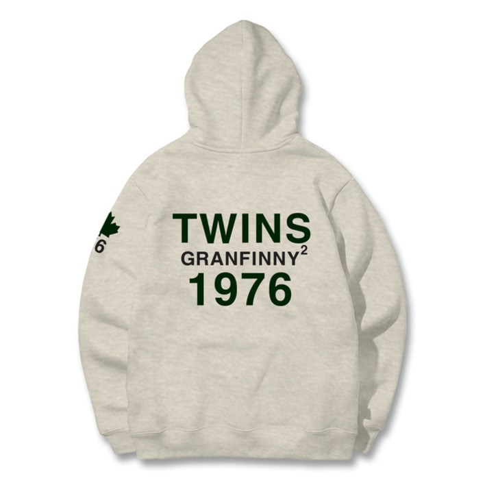 그랜피니 캐나다 후드 티셔츠 오트밀