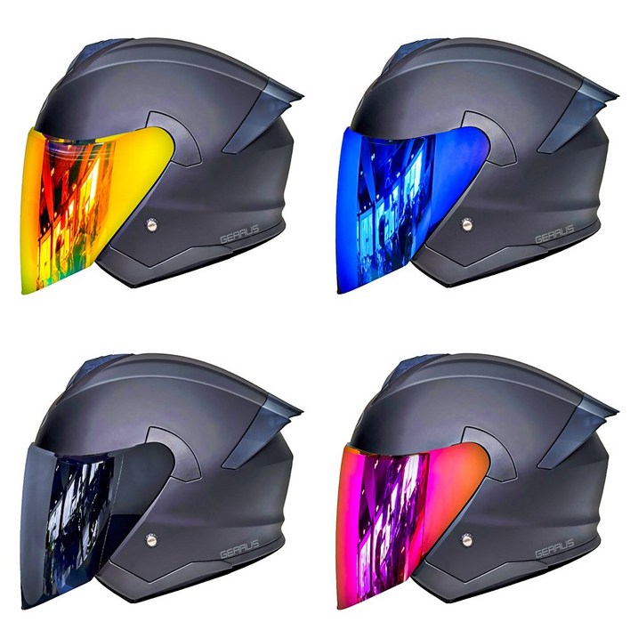 기어러스 오토바이 헬멧 Z9 초경량 스쿠터 헬멧 오픈페이스 헬멧 오토바이용품 배달대행 초경량헬멧