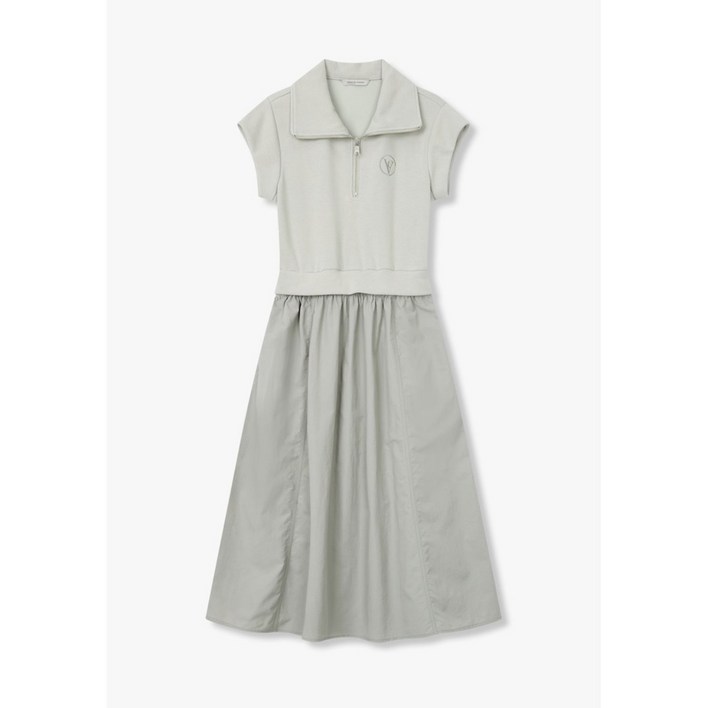 보브 하프 집업 롱 플레어 원피스 71F4237202 뉴코아일산