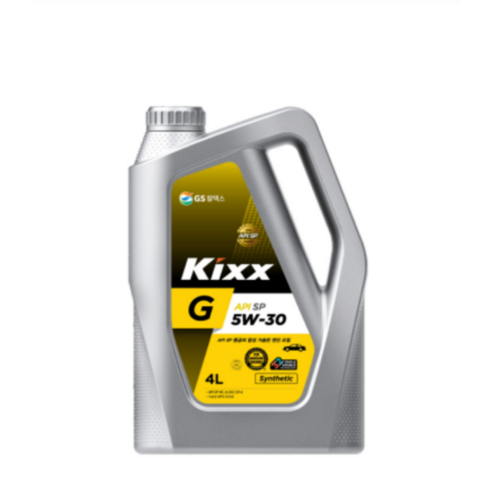 GS KIXX 킥스 G 5W30 SP 4L 가솔린전용 합성엔진오일, 1개, 5w30, 4L