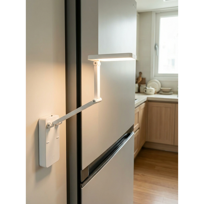 피카스페이스 접이식 스탠드 건전지 USB겸용 자석부착 램프