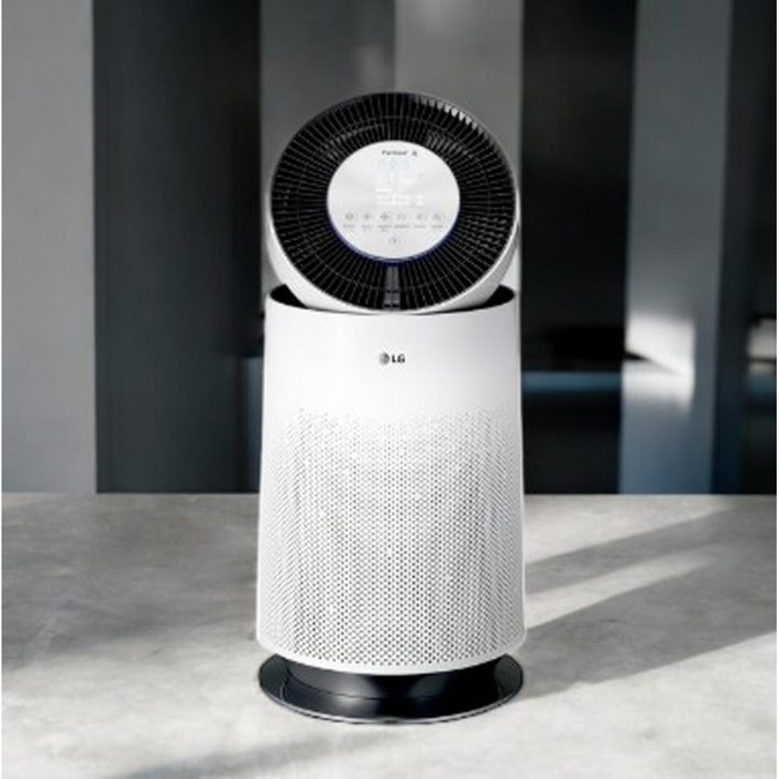 [LG전자] 퓨리케어 360 1단 공기청정기 플러스 UP [크리미스노우/AS183DWFC]