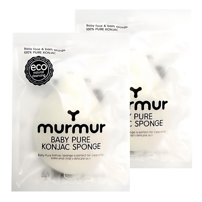 머머 베이비 퓨어 곤약스펀지 수분형