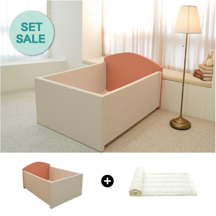 베베끌레르 원더랜드 하이가드 범퍼침대세트  범퍼매트  맞춤형패드 