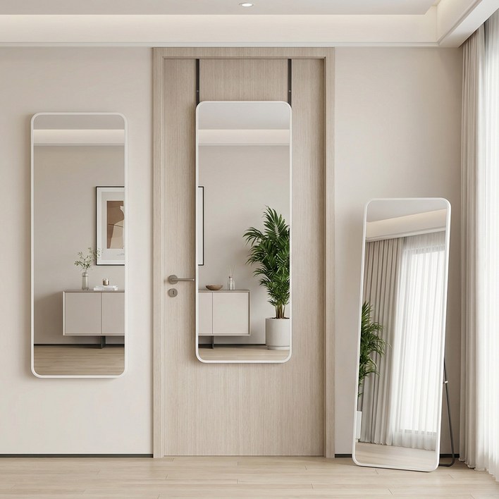 안토크 전신거울 3in1 벽거울 문걸이거울 35120cm