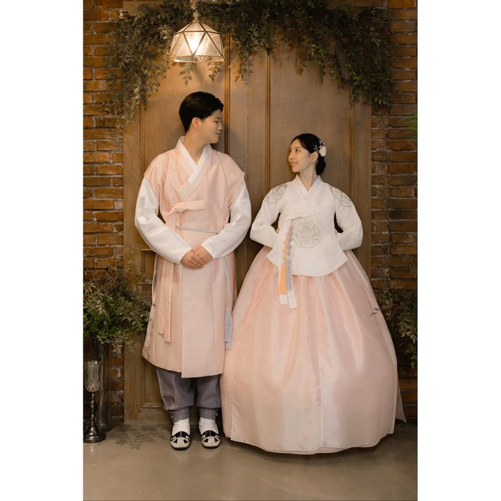 대여2인 신랑신부한복대여 커플한복 돌잔치 웨딩촬영한복