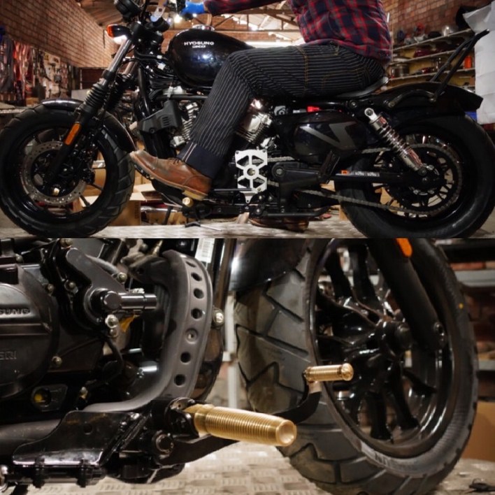 편한 주행 효성 KR 아퀼라300 포워드 스탭 12cm 20cm 2가지 타입