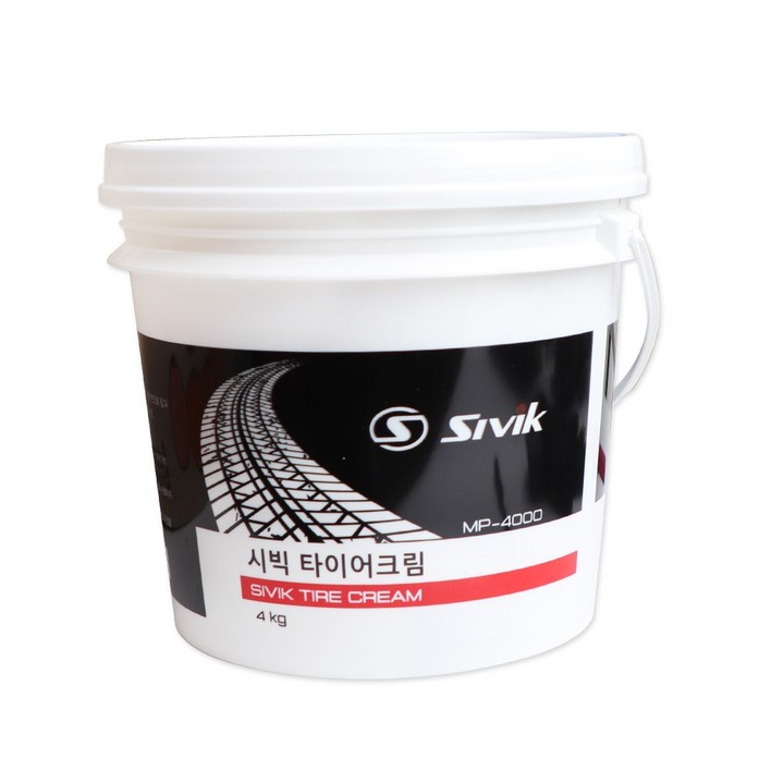 마루니 타이어크림 4kg 비드크림 비드왁스 크림 왁스 일제 고무크림 타이어오일 탈착기크림, 1개, 흰색