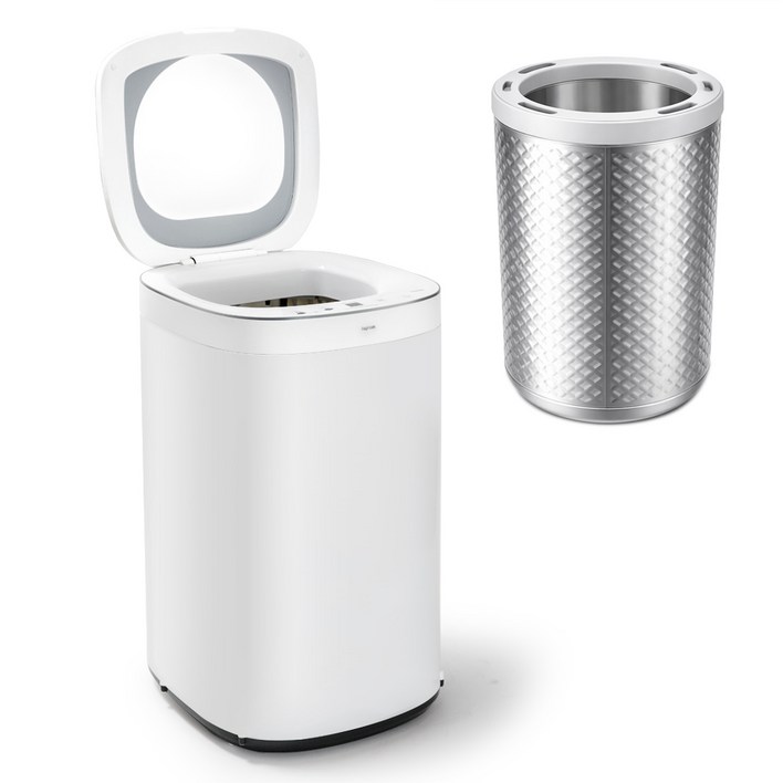 라플란 미니세탁기 3kg 속옷 양말 아기 작은 걸레 초소형 세탁기, 화이트, MW30