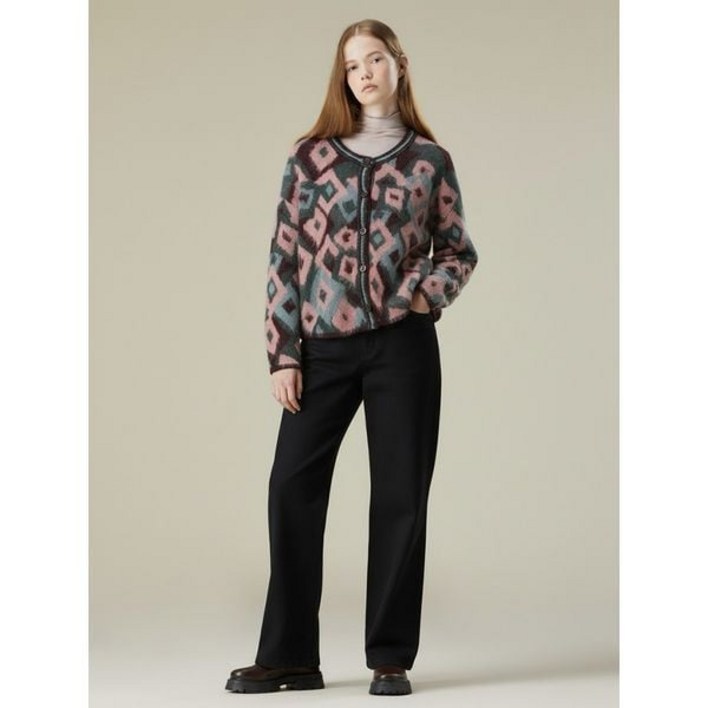 써스데이아일랜드 다이아몬드 브러쉬 가디건 T238MCD236W P404173588 2484110